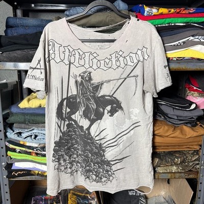 Affliction Signature Series Josh Barnett Grim Reaper Graphic T-Shirt