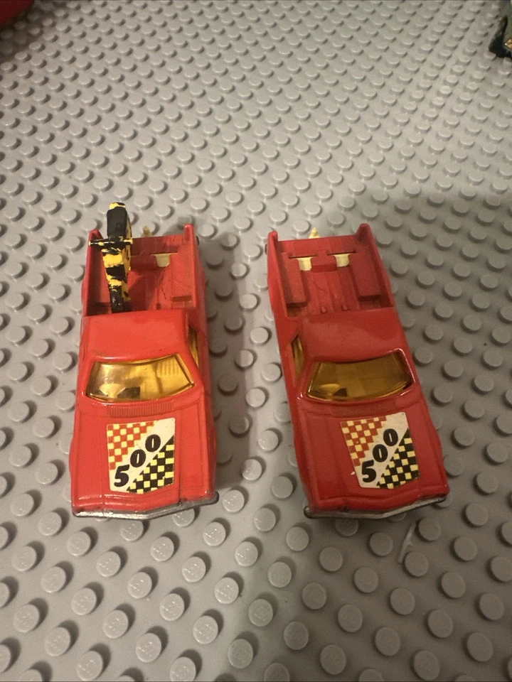 2x Lesney Matchbox Superfast 1977 Red Holden Red Pick-Up No. 60 England - Image 2 of 4