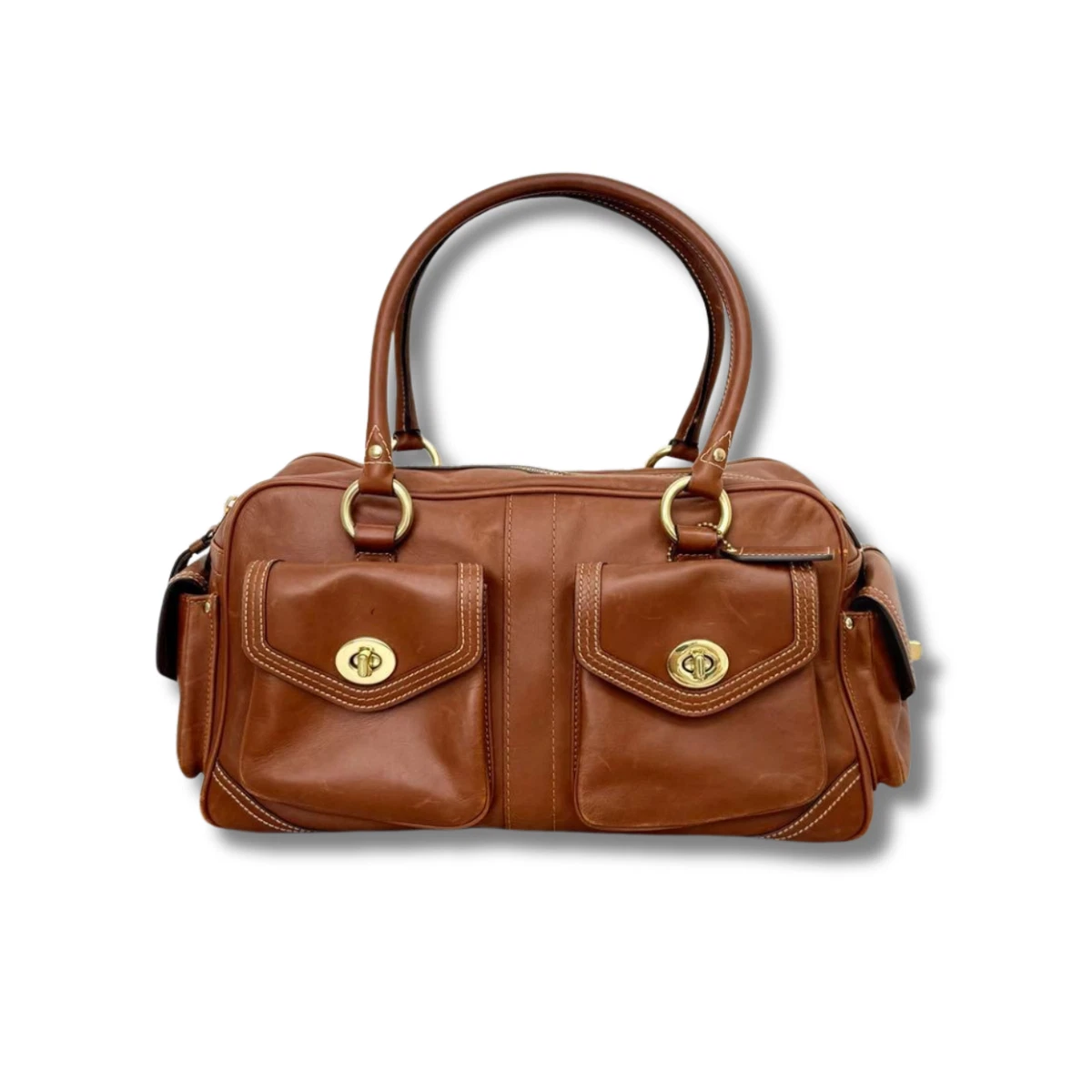 バッグ COACH Legacy Signature Mini Satchel Bag Vintage Coach Legacy Black Signature Canvas Mini Bag Double Turn