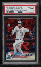 2018 Topps Update Independence Day 54/76 Lourdes Gurriel Jr PSA 9 MINT 1co7