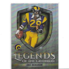 2025 Topps Chrome NFL - Eric Dickerson #LOG-13 Legends Of The Gridiron Refractor