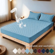 Super soft waterproof mattress cover, layered...