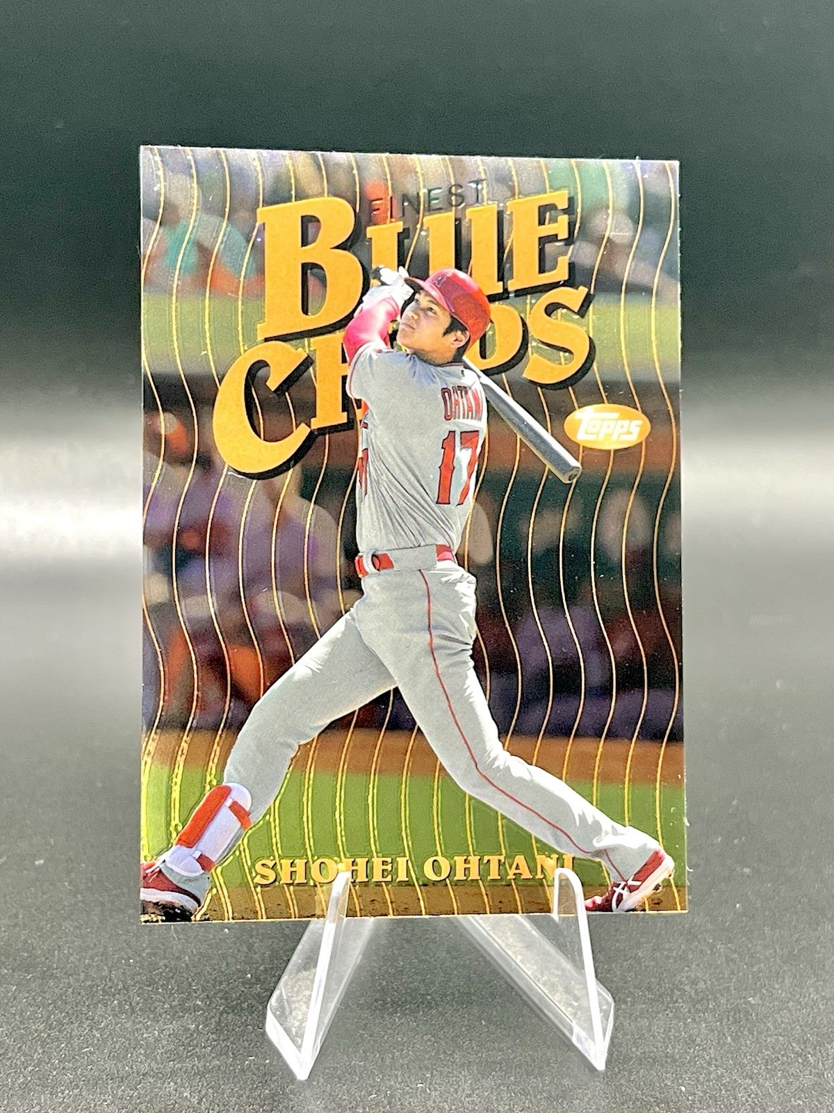 2019 Finest Shohei Ohtani Blue Chips #FBC-SO Los Angeles Angels