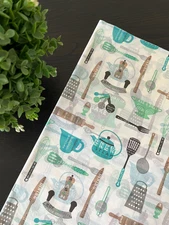 Grandma's Kitchen  Design Tissue Paper Sheets Choose Size & Package Amount