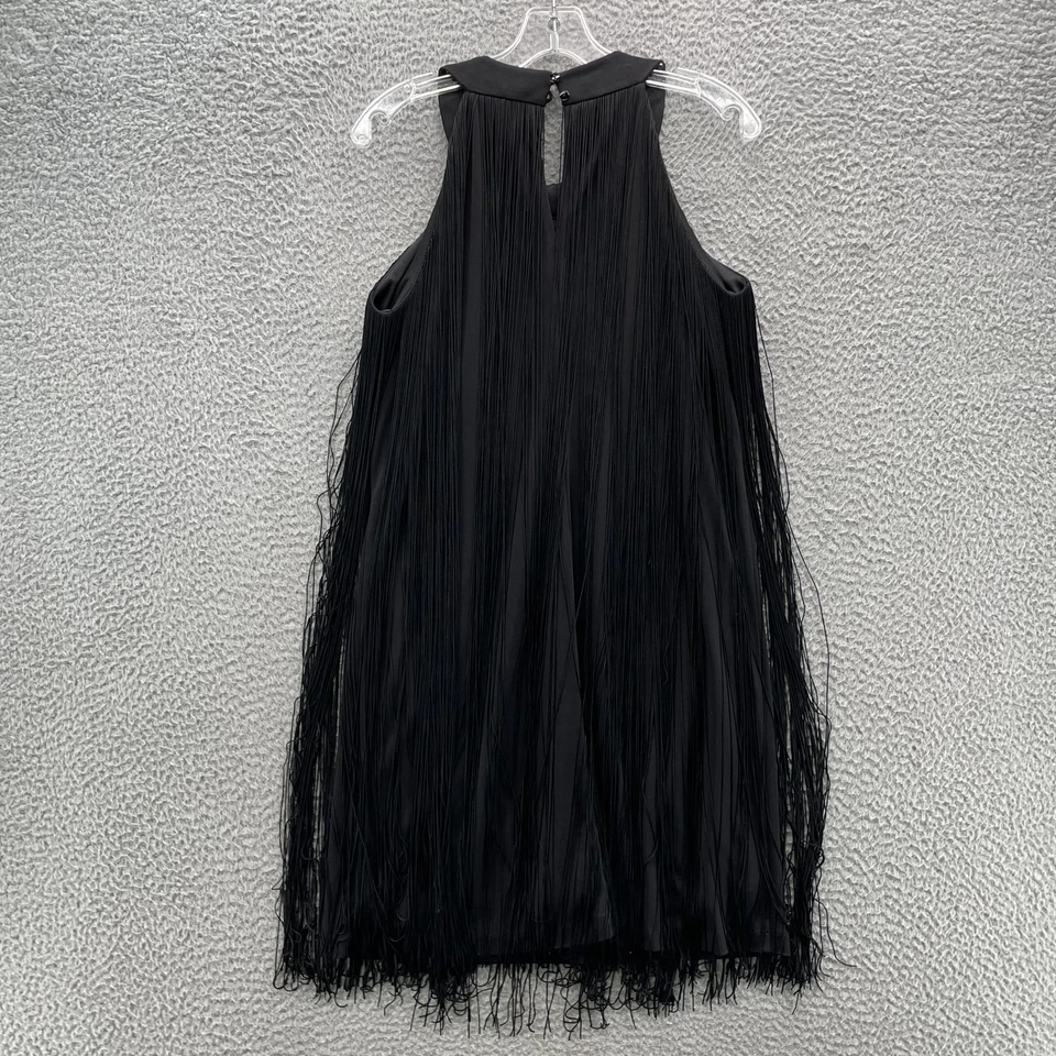 Muse Mini Dress Women's 10 Fringe Coin Tassel Flapper Boho Cocktail 1920's Party - Image 4 of 4