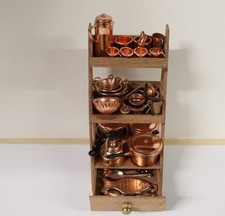 DOLLS HOUSE MINIATURE  = HANDCRAFTED  PAN STAND