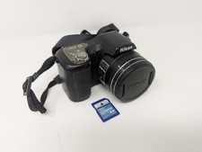 Nikon Coolpix L100 Digital Camera Black Point and Shoot 10mp 15x Optical Zoom