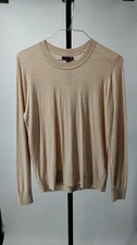 Quince Cream Sleeved Top L