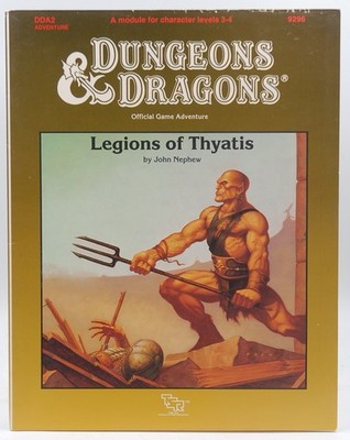 Legions of Thyatis (Dungeons and Dragons Module DDA2) Nephew, John ORIGINAL