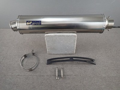 Rs Gear GP Spec Titan Universal Auspuff Schalldämpfer 60,5mm Slip-On
