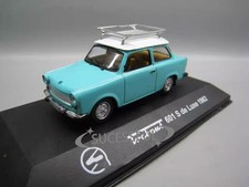 Alloy Diecast Model 1/43 Trabant 601 S De Luxe Roof Rack Classic Car Collectible