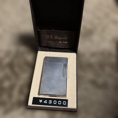 Dupont lighter silver France
