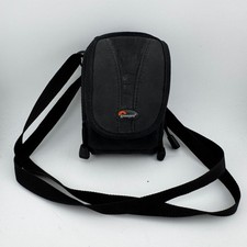 Lowepro Small Compact Padded Camera Bag Belt Loop Zipper w/ Shoulder Strap