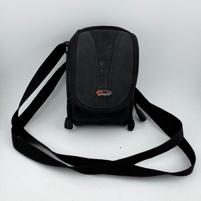 Lowepro Small Compact Padded Camera Bag Belt Loop Zipper w/ Shoulder Strap