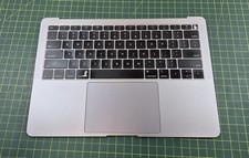 Apple MacBook Air 13.3" A1932 2018 Palmrest Touchpad Keyboard Gray e799