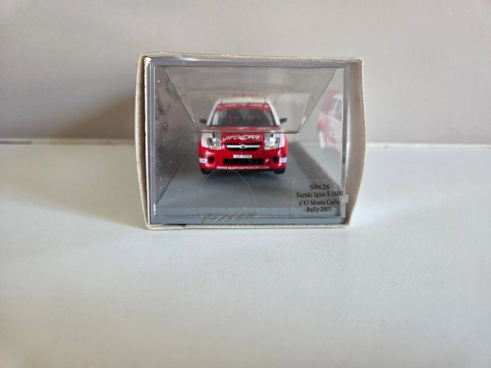 Spark 1/43 Suzuki Ignis S1600 Prokop/Gross - #43 Rally Monte Carlo 2005 - S0626 - Immagine 2 di 4