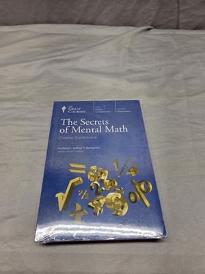 The Great Courses The Secrets of Mental Math - DVD & Guidebook