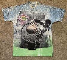 Vintage 1990s LA Gear Unstoppable T Shirt Basketball Slam Dunk Size L