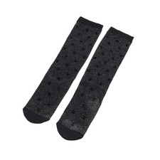 CHANEL Black Women's Sock Stockings AA466 152318113