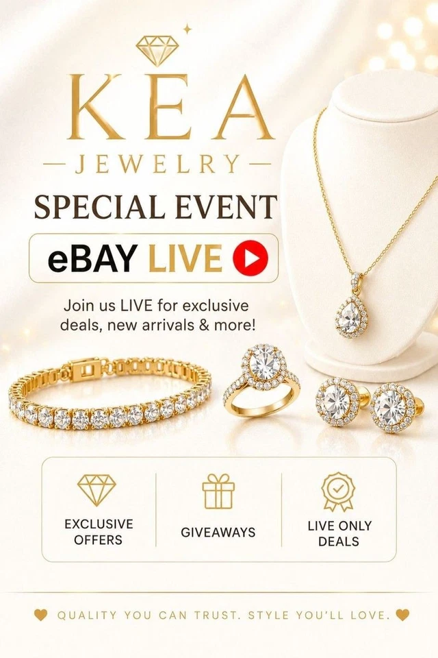 KEA JEWELRY SPECIAL EVENT – eBay LIVE ✨