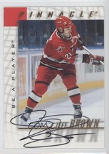 1997-98 Pinnacle Be A Player Auto Jeff Brown #89 Auto 0c2