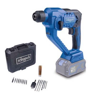 Scheppach Akku Bohrhammer C-RHD130-X | 20V-IXES-Serie | Schlagzahl bis 6000bpm