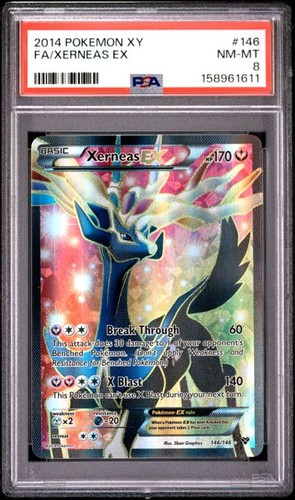 Xerneas-EX graded PSA 8 for sale on eBay