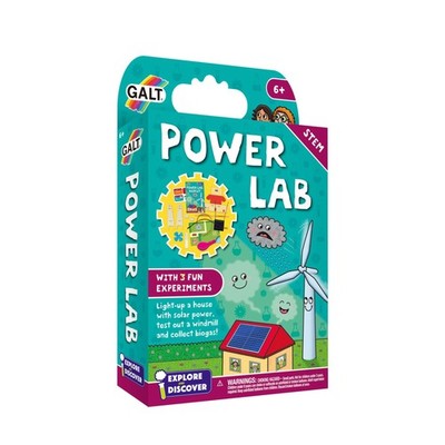 GALT Power Lab Kinder Wissenschaft Kit mit 3 lustigen Experimenten Solarpanel & mehr