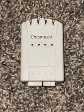 Sega Dreamcast Official 4x Memory Card Model HKT-4100 Tested  Working
