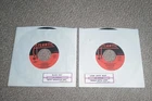 Led Zeppelin 45rpm "Black Dog" and "Whole Lotta Love" & Jukebox Labels • UNUSED