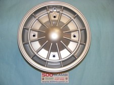 FIAT 500 EPOCA (126 1^ SERIE) 4 CERCHI IN LEGA ABARTH LESMO 4,5x12 SILVER ATTACC