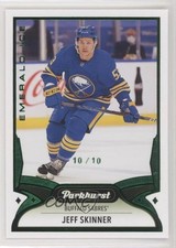 2021-22 Upper Deck Parkhurst Emerald Ice 10/10 Jeff Skinner #54 yc8