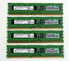 Micron 16GB 4x4GB PC3-12800E 1600MHz DDR3 ECC Memory MT18JSF51272AZ-1G6K1