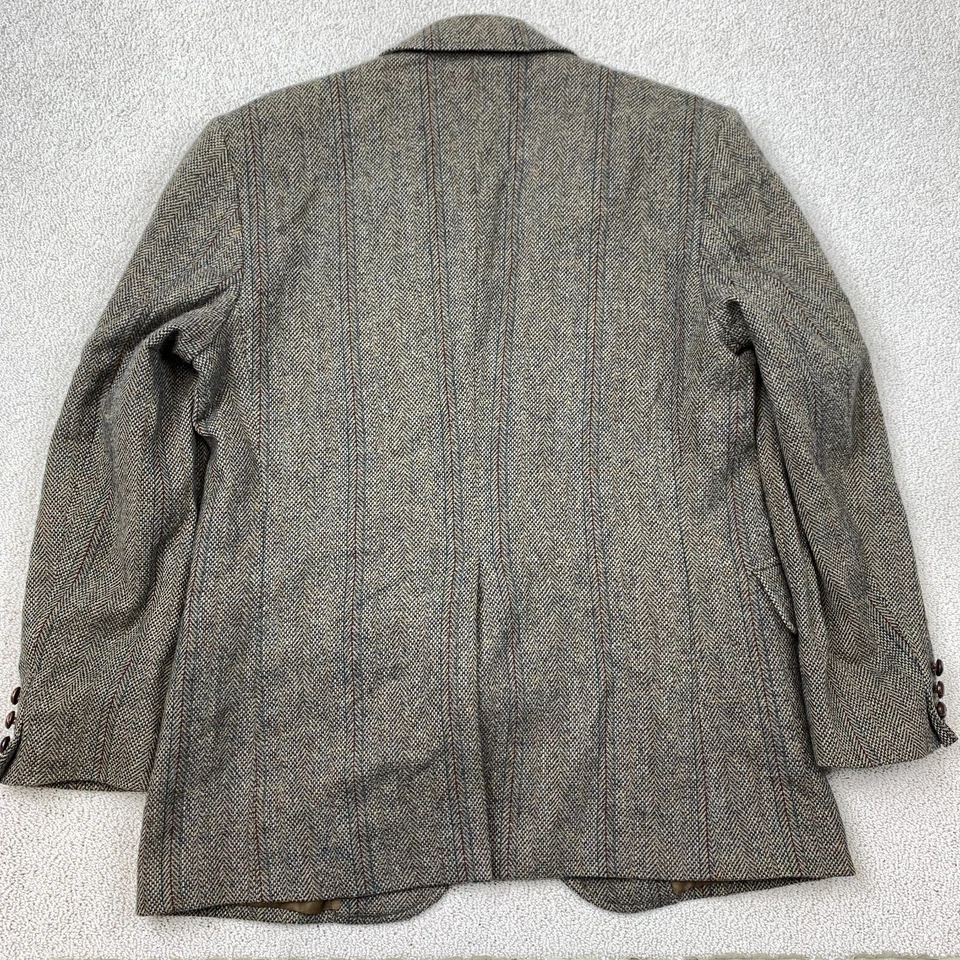 Pendleton Notch Lapel Blazer Suit Jacket Men's Size 42 Multicolor Long Sleeve - Image 4 of 4