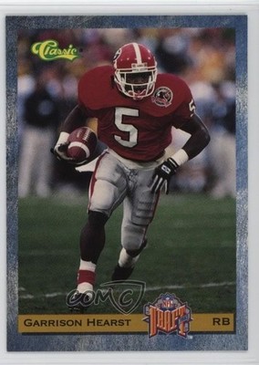 1993 Classic Draft Picks Garrison Hearst #3 Rookie RC 01w7