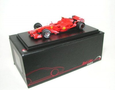 Ferrari F 2007 No. 5 F. Massa Winner Bahrain GP 2007 in OVP mit Acrylhaube 1:43