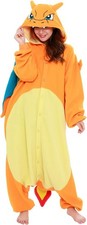 SAZAC Pokemon Kigurumi Fleece Cosplay Costume Halloween One Size Adult
