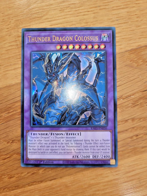 Thunder Dragon Colossus RA03-EN036 Ultra Rare English 1st Edition