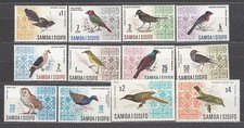 Samoa - Courrier Yvert 202/11B ** Mnh Faune. Oiseaux