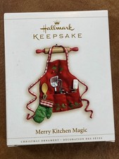 NIB Hallmark Keepsake Ornament Merry Kitchen ...