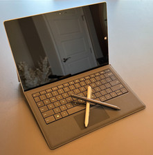 Microsoft Surface Pro 3  128GB  Win 10 Pro  ULTIMATE BUNDLE  2 PENS  KB