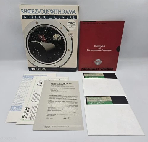 Rendezvous with Rama (Commodore 64, Trillium 1984) C64 - TESTED!