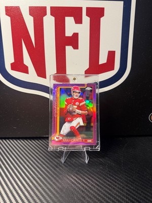 Patrick Mahomes /250 Pink Refractor. READ DESCRIPTION