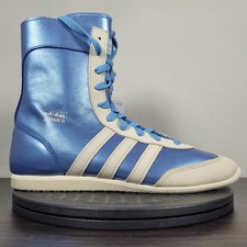 Adidas Japan H W Fashion Sneaker Shoes Light Blue White JS4035 Women's Sz 7