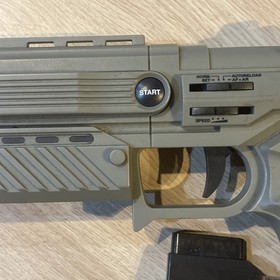 Virtua Cop 2 SEGA Saturn Game & Logic3 PS2 Predator Light Gun Tested & Working