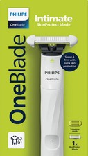PHILIPS OneBlade Rasoio Elettrico, OneBlade Intimate Men QP1924/20, 1 Pz