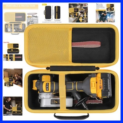 Hard Travel Case Replacement for DEWALT 20V MAX XR Cordless Bandfile Power To...