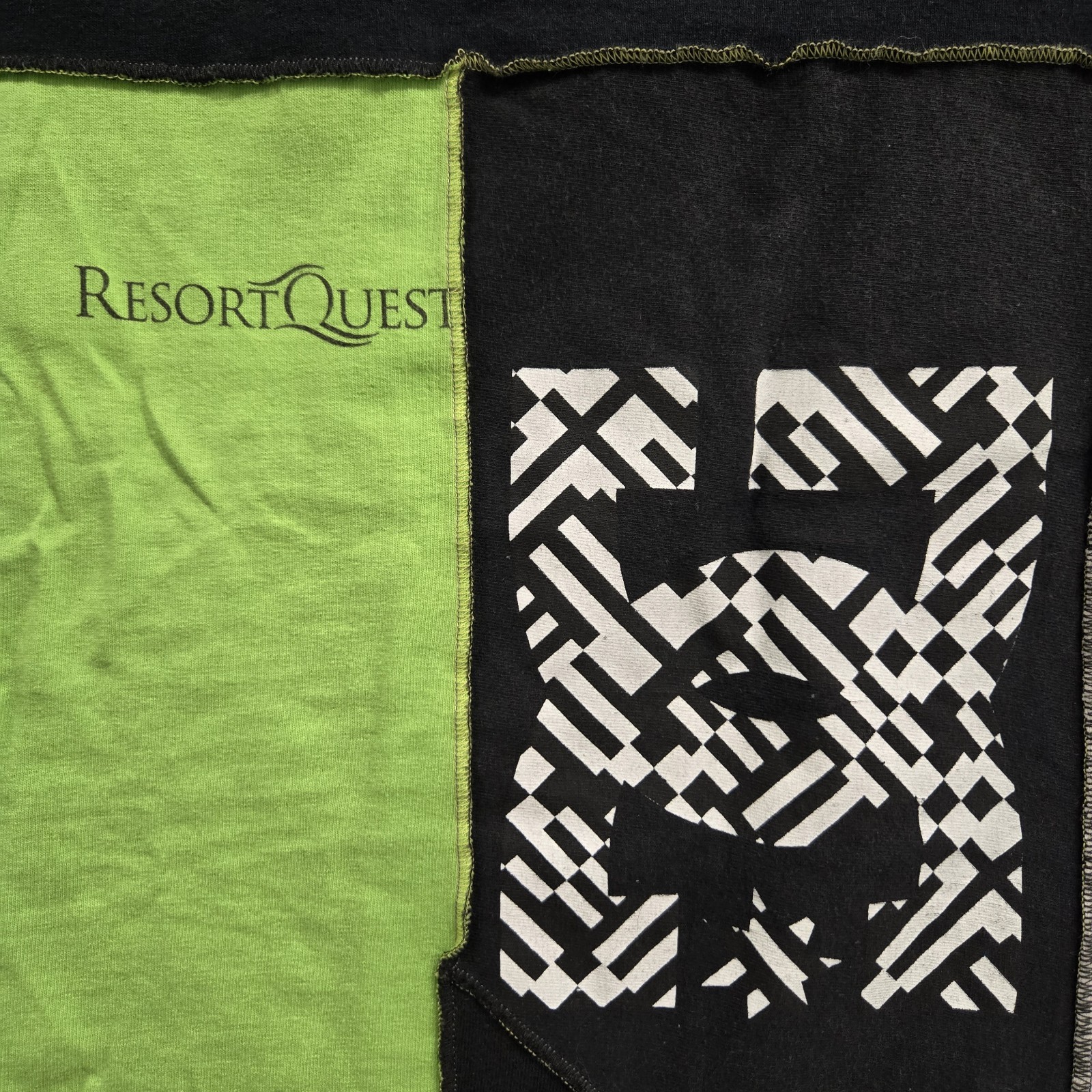 Styles Ever After Artsy Handmade Patchwork Shirt … - image 10