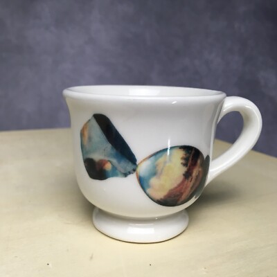 ICC Uora Small Espresso Mug Cup Made in Italy Italian Ceramics Company White