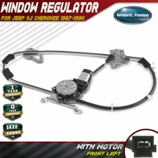 Power Window Regulator with Motor for Jeep XJ Cherokee 1987-1990 Front LH Driver
